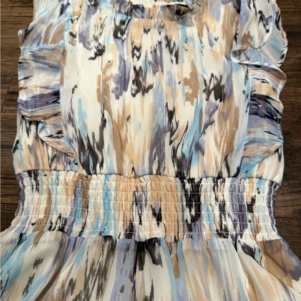 Aqua Girls Multicolor Ruffled Dress - Picture 5 of 10